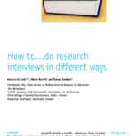 How to…do research interviews in different ways