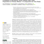 Evaluation of Mechanical Versus Manual Root Canal Preparation in Primary Molars—A Comparative In Vitro Study