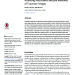 Activating Attachments Reduces Memories of Traumatic Images