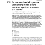 Factors associated with pressure ulcers among middle-old and oldest-old inpatients in an acute care hospital