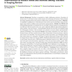 Interventions to Reduce Stress and Burnout among Teachers: A Scoping Review
