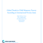 Global Trends in Child Monetary Poverty According to International Poverty Lines