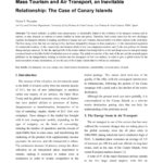 Mass Tourism and Air Transport, an Inevitable Relationship: The Case of Canary Islands