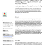 Integrated Chronology, Flora and Faunas, and Paleoecology of the Alajuela Formation, Late Miocene of Panama
