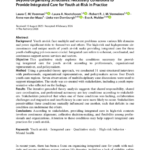 Beyond Organizing Structures: Necessary Conditions to Provide Integrated Care for Youth at-Risk in Practice