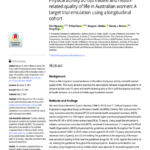 Physical activity across midlife and health-related quality of life in Australian women: A target trial emulation using a longitudinal cohort
