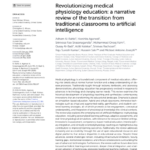 Revolutionizing medical physiology education: a narrative review of the transition from traditional classrooms to artificial intelligence