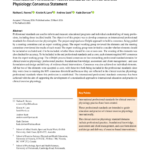 International Professional Practice Standards for Clinical Exercise Physiology: Consensus Statement