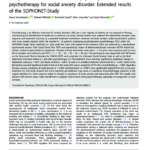 The predictive value of cortisol in psychodynamic psychotherapy for social anxiety disorder: Extended results of the SOPHONET-Study